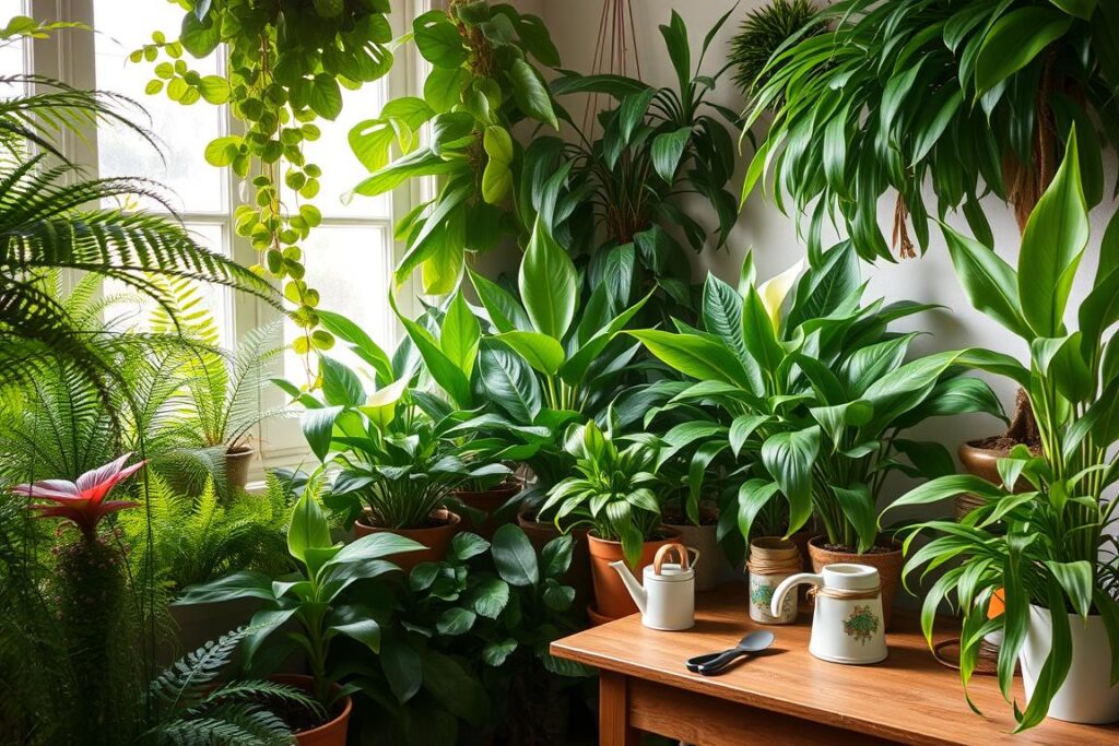 Cuidados com plantas de interior